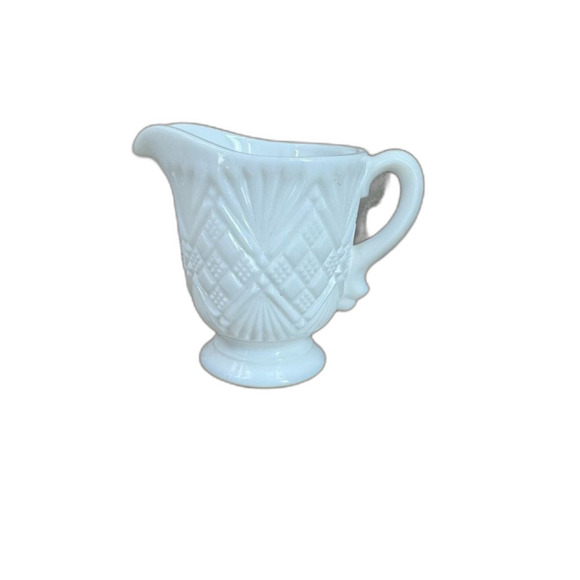 Vintage Milk Glass Replacement Creamer for Cream and Sugar Set - Picture 3 of 7